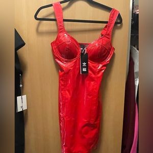 IVY PARK x ADIDAS Super Hot Latex Dress